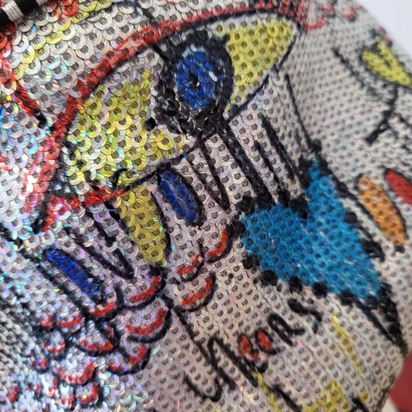 Christian Louboutin Moulamax 85 Paillette Loubietag - Picture 3 of 5